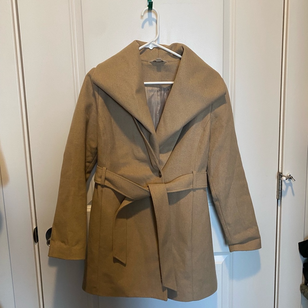 Charming Charlie Camel Trench Coat